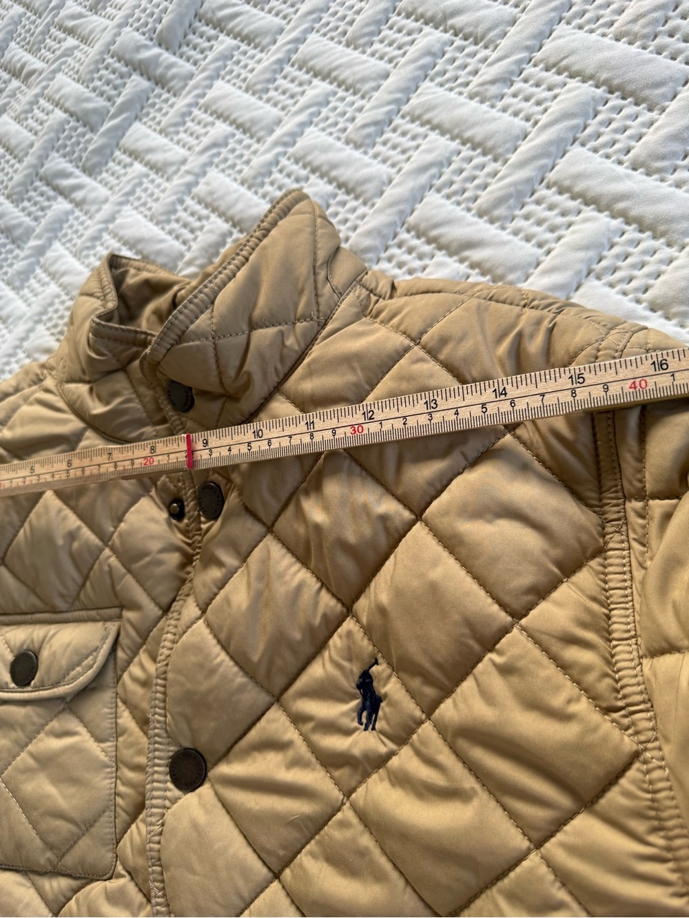 Ralph Lauren Quilted Jacket in Tan - Picture 10 of 12